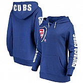 Women Chicago Cubs G III 4Her by Carl Banks 12th Inning Pullover Hoodie Royal,baseball caps,new era cap wholesale,wholesale hats